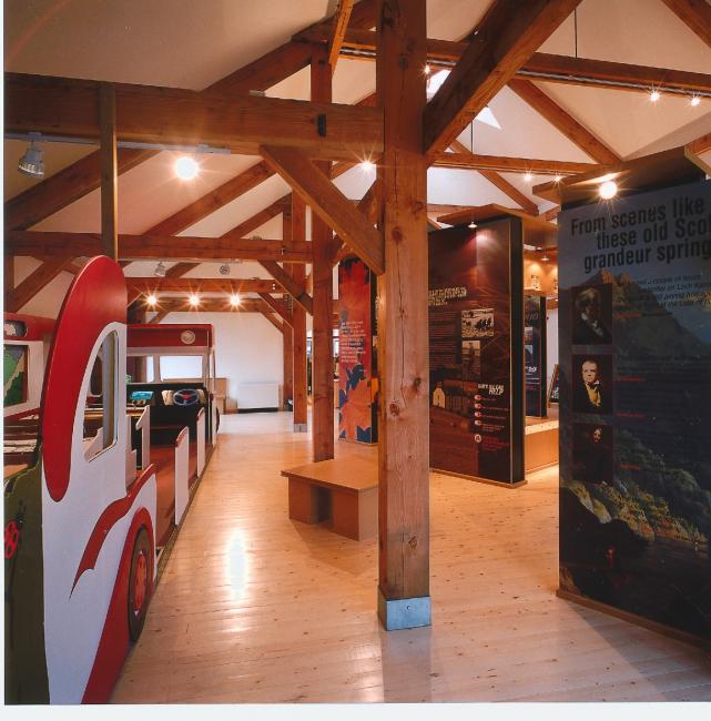 Trossachs Discovery Centre, Aberfoyle Dallman Johnstone